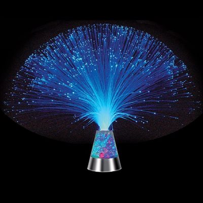 09LT003 - Colored Fiber Optic Lamp