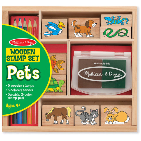 26MF128 - Melissa & Doug Animal Stamp Set