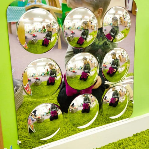 50SE115 - Acrylic Bubble Mirror for Sensory Room