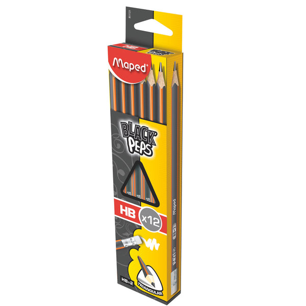 13MF070 -  Graphite Black-Peps Pencil