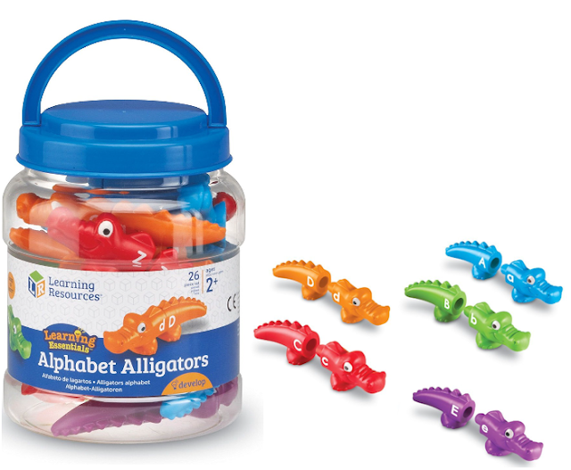 05JC016 - Alphabet Alligator Activity Set – Kit Planète 05JC016 - Alphabet Alligator Activity Set – Kit Planète