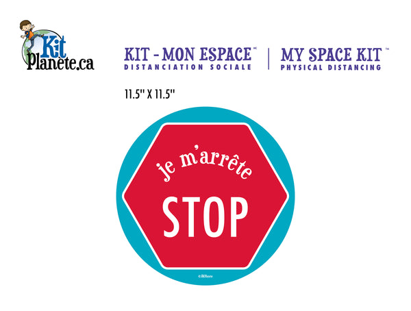 KPDS - Individual Decals Social Distancing