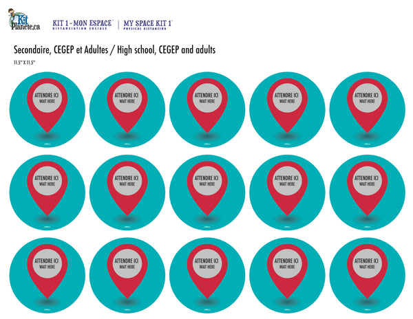 KPKITDS - My Space Physical Distancing KIT