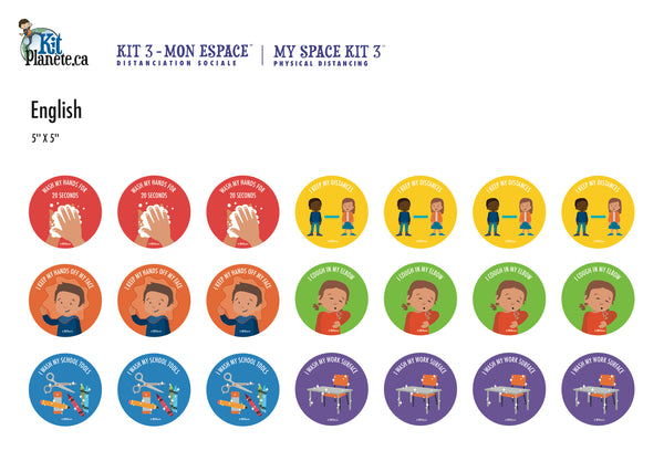 KPKITDS - My Space Physical Distancing KIT