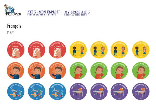 KPKITDS - My Space Physical Distancing KIT