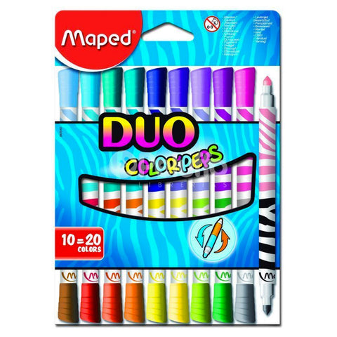 13MF139 - Crayons Duo Colorpeps Markers