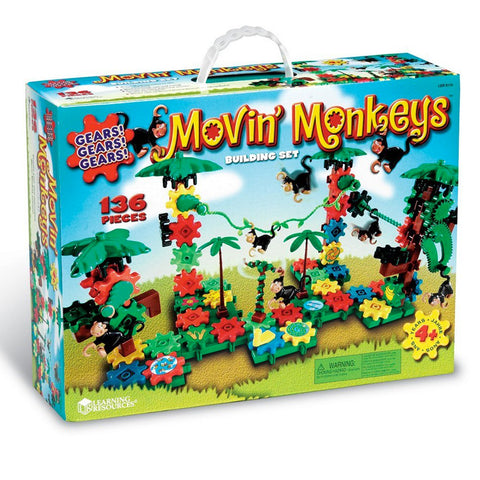 05MF119 - Building Set Gears Movin' Monkeys