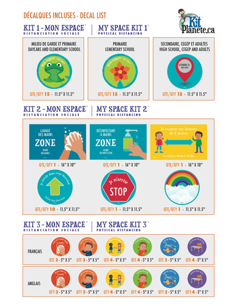 KPKITDS - My Space Physical Distancing KIT