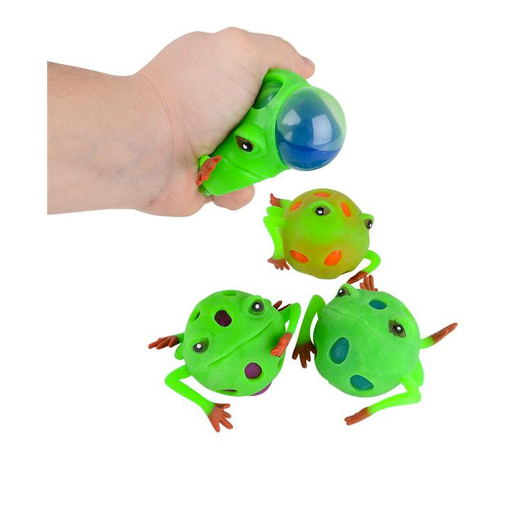 Squeeze Frog Stress Balls - Version B - Custom Printed