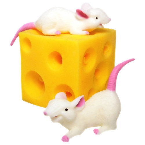 09MA008 - Fidget Stretchy Mice & Cheese
