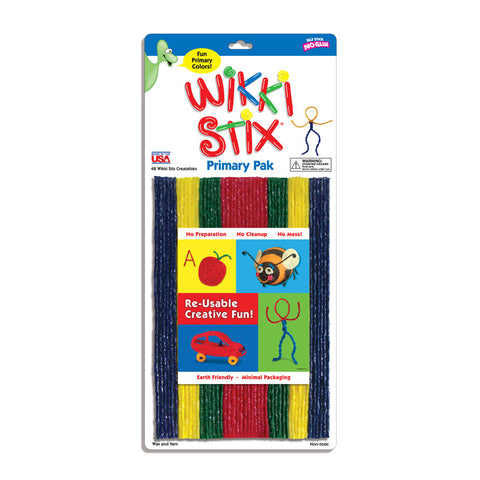 12MF077P - Wikki Stix Primary pack